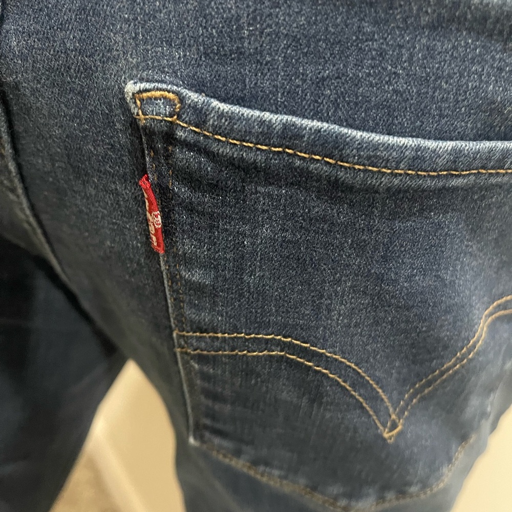 Levi's Dark Blue Denim Jeans